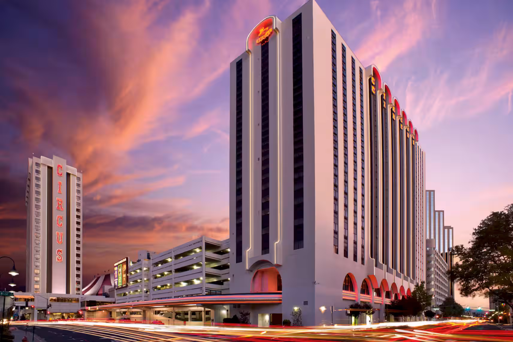 Exterior of Circus Circus Reno, Trademark Collection by Wyndham hotel in Reno, Nevada